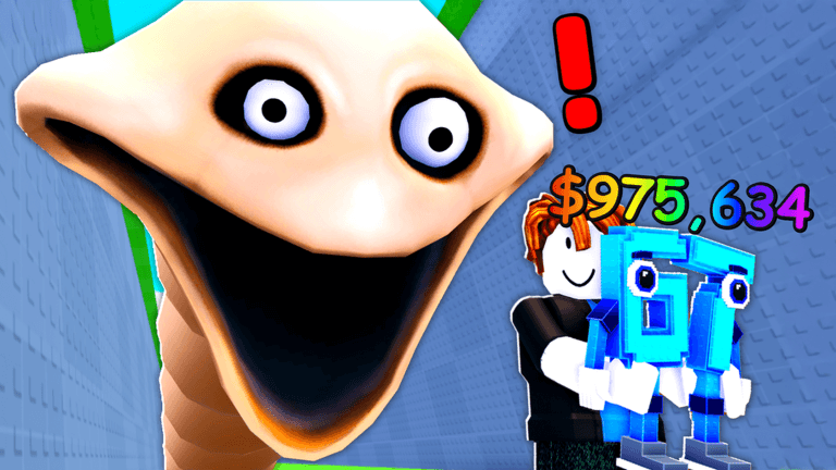 Visuel de l'expérience Escape Worm For Lucky Blocks