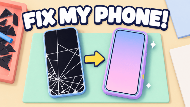 Visuel de l'expérience Fix My Phone!