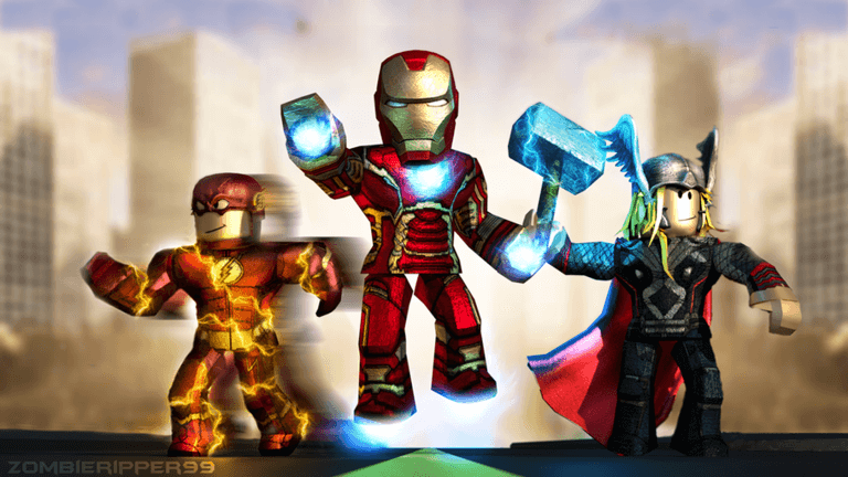 Visuel de l'expérience 2 Player Super Hero Tycoon
