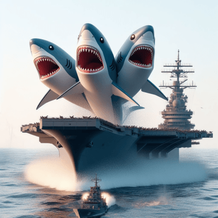 Visuel de l'expérience SCP Mutant Shark