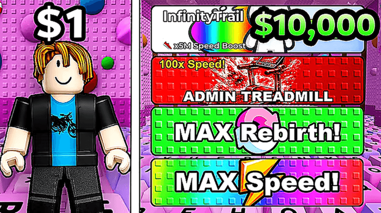 Visuel de l'expérience TREADMILL GAME SPEED RUN!