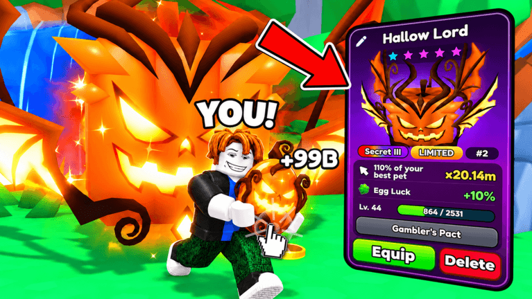 Visuel de l'expérience [🎃] Tap Simulator REBORN