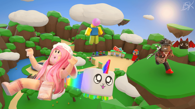Visuel de l'expérience Bubble Gum Simulator