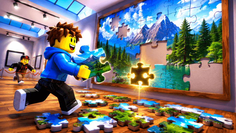 Visuel de l'expérience Solve The Puzzle Gallery [UPD Anime]