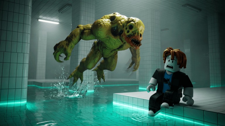Visuel de l'expérience It Hears The Water [DONT SPLASH] 🎃