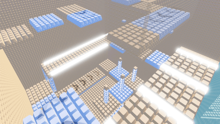 Visuel de l'expérience Keyboard Run Tower