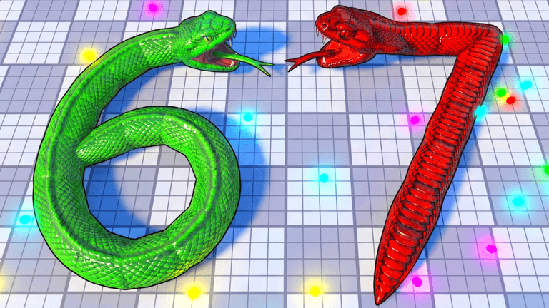 Visuel de l'expérience Snake.io