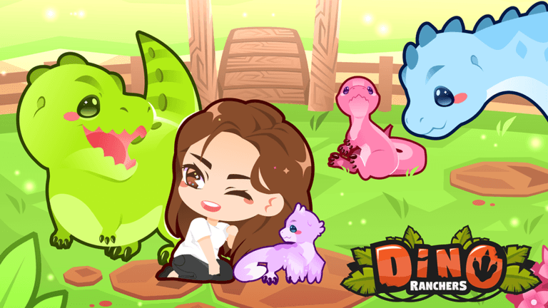 Visuel de l'expérience 🦖Dino Ranchers 🥚Hatch Collector Sim