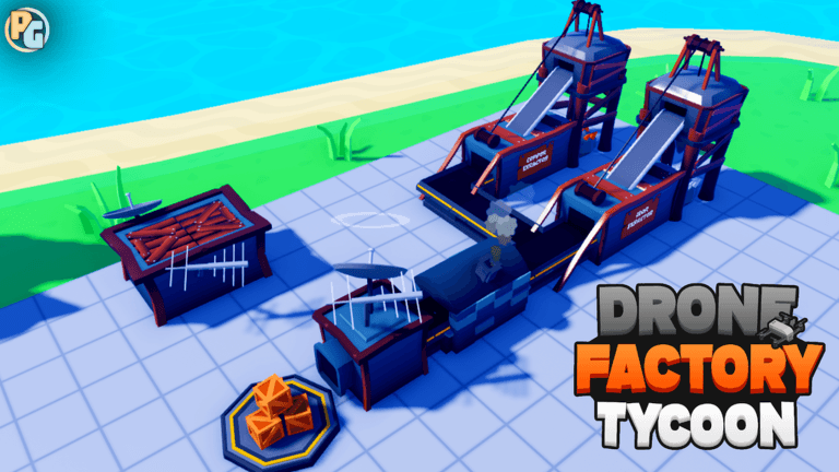 Visuel de l'expérience Drone Factory Tycoon