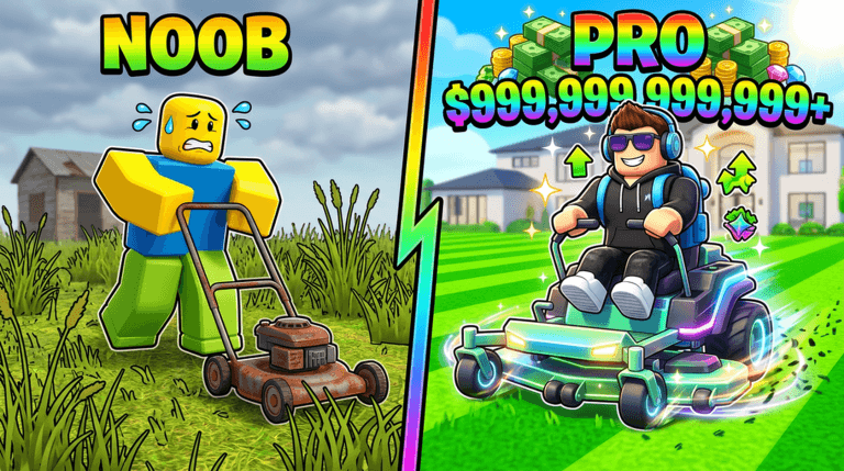 Visuel de l'expérience Lawn Mower Game! 
