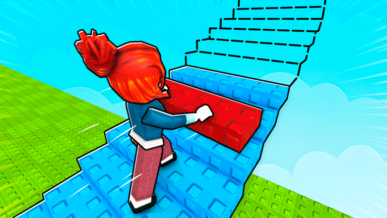 Visuel de l'expérience Build Stairs to VIP Obby