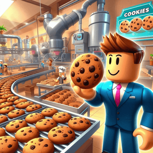 Visuel de l'expérience Cookies Factory Tycoon 🍪