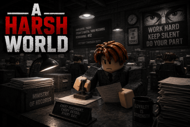 Visuel de l'expérience A Harsh World 1984
