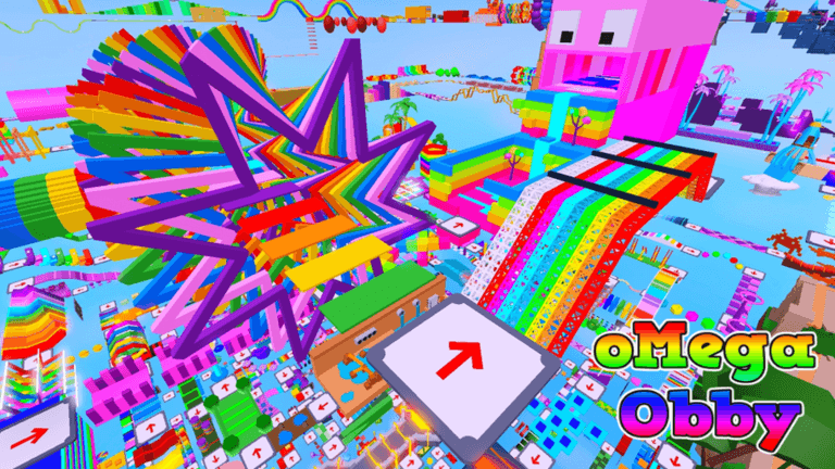 Visuel de l'expérience oMega Obby 🌟 727 Stages! 