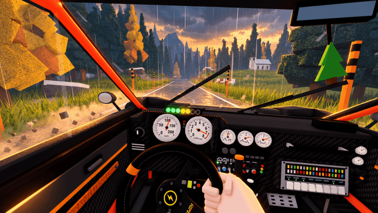 Visuel de l'expérience Backseat Rally