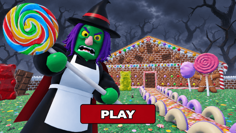 Visuel de l'expérience ESCAPE CANDY WITCH! (SCARY OBBY)