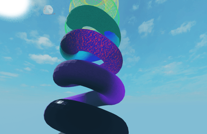 Visuel de l'expérience Climb A Giant Slide for Free Admin !