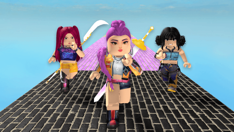 Visuel de l'expérience KPop Demon Hunters Speed Clicker 🎤⚡