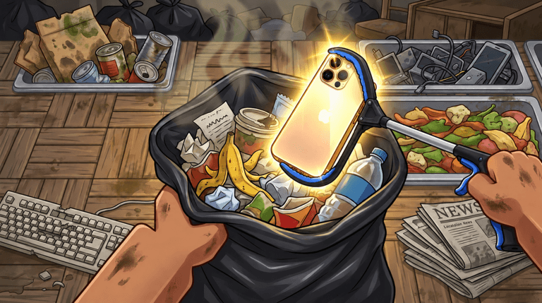 Visuel de l'expérience Sell Trash!🗑️