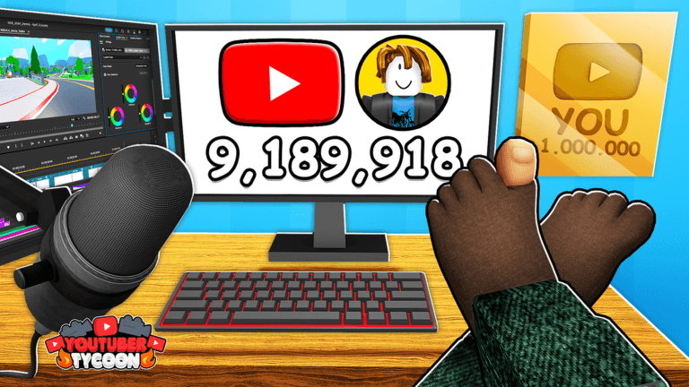 Visuel de l'expérience 🕹️[Arcade] Youtuber Tycoon!