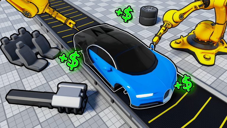 Visuel de l'expérience [UPD!] Car Factory Tycoon!