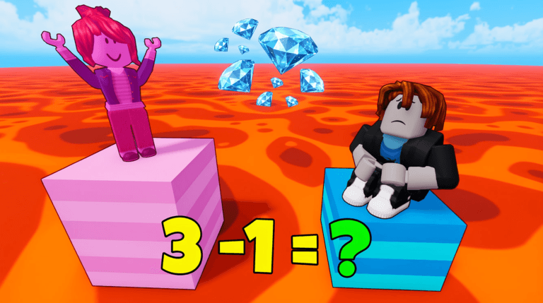 Visuel de l'expérience MATH or LAVA 🌋
