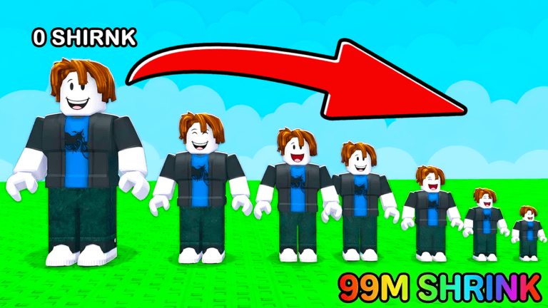 Visuel de l'expérience +1 Shrink Per Click