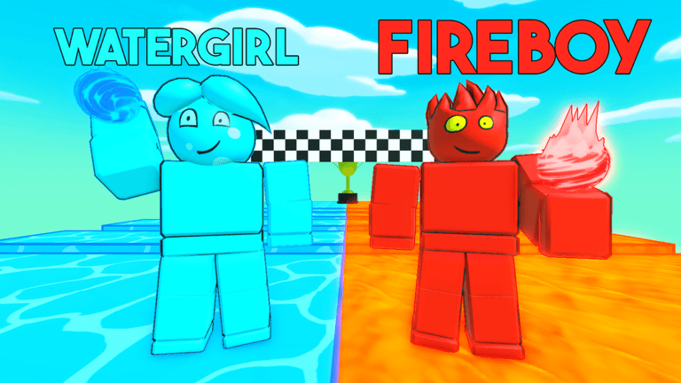 Visuel de l'expérience [NEW] Fireboy vs WaterGirl Obby